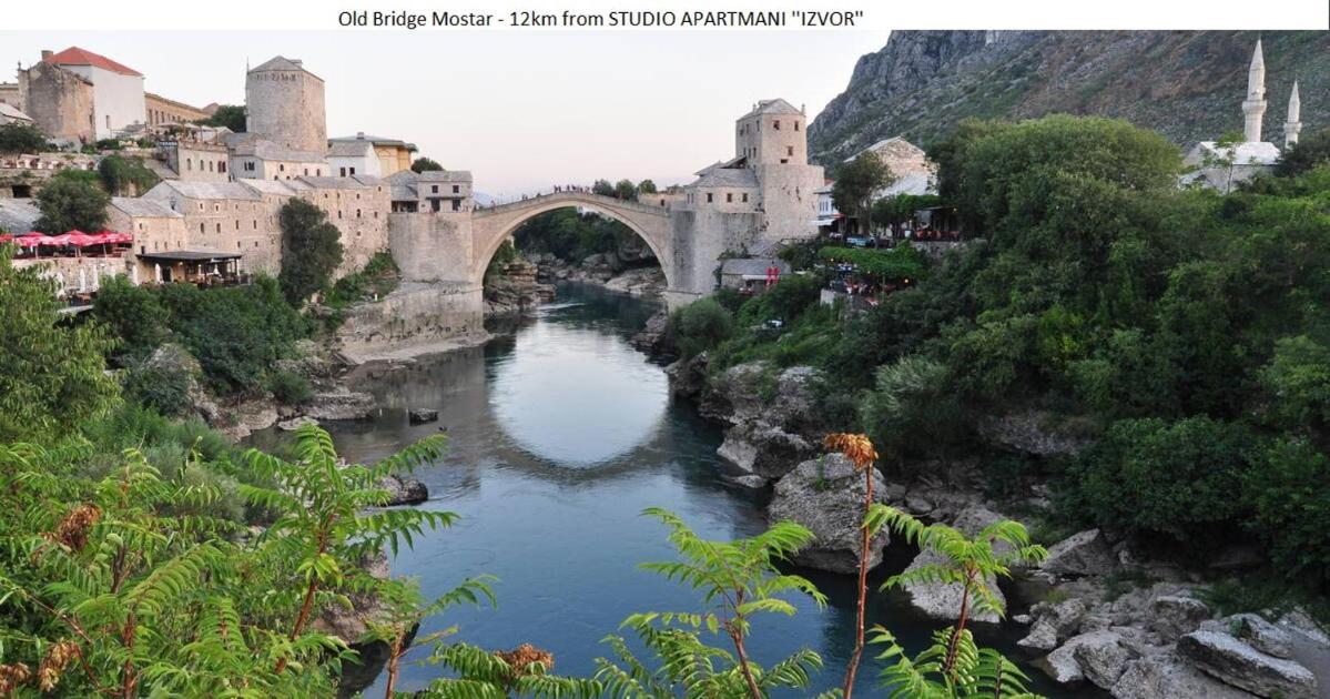 Studio Apartmani Izvor Blagaj Ngoại thất bức ảnh
